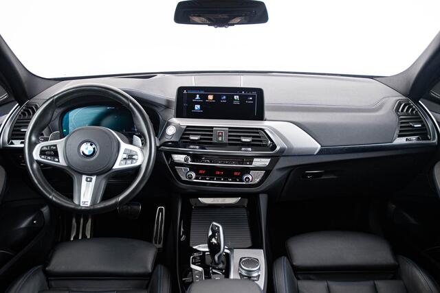 BMW X3 xDrive30e High Executive M Sport - Trekhaak - Panoramadak - Driving/Parking assistant plus - Comfort Access - Stoelverwarming voor/achter - Head up - Harman Kardon - Ambiance verlichting -