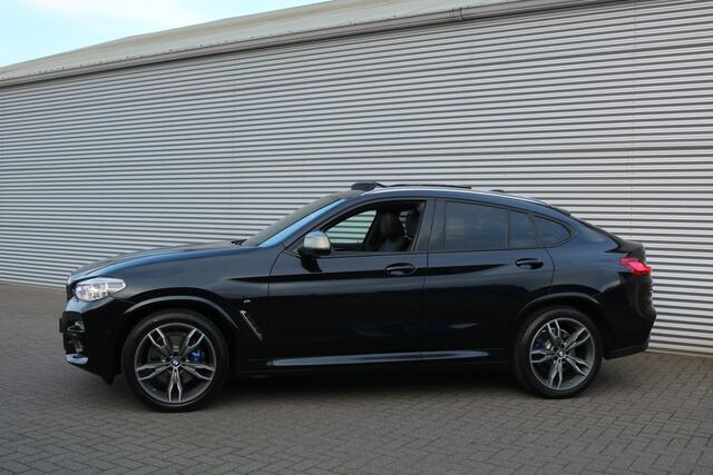 BMW X4 M40i High Executive (Panoramadak Sportleder/Memory Navi HeadUp ACC Keyless Camera Full-Led Trekhaak 20InchLMV)