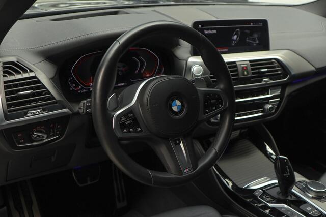 BMW X4 M40i HUD Panodak 360° Harman K Leer ACC Navi Keyless Entry & Go Elektr. uitklapbare trekhaak Elektr. bedienbare achterklep Memory seats Climate voor & achter PDC Zwarte hemelbekleding 21 inch LM v