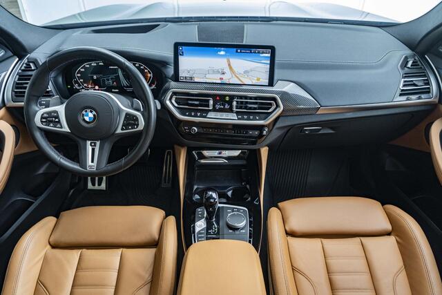 BMW X4 M40i | High Executive | M Sport Plus Pack | Macaoblauw | Stuurwielrand verwarmd | Comfort Access | Panoramadak | Head-Up Display | Harman Kardon | 21''