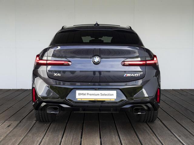 BMW X4 M40i | High Executive | M Sport Plus Pack | Macaoblauw | Stuurwielrand verwarmd | Comfort Access | Panoramadak | Head-Up Display | Harman Kardon | 21''