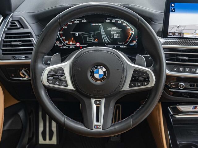 BMW X4 M40i | High Executive | M Sport Plus Pack | Macaoblauw | Stuurwielrand verwarmd | Comfort Access | Panoramadak | Head-Up Display | Harman Kardon | 21''