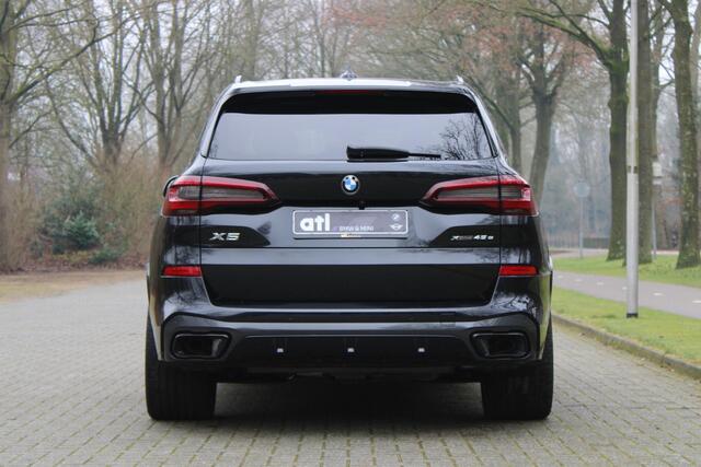 BMW X5 xDrive45e High Executive 22 inch, M-Sportpakket, Head up display, Panoramadak, Harman Kardon, 360 graden, Stoelventilatie, Comfortstoelen met memory, Niveauregeling 2 assen, Grootlichtassistent, Parkeerhulpsysteem Plus, Navigatie Professional, Achteruitri