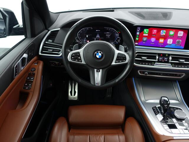 BMW X5 xDrive45e High Executive M Sport- Design Leder, Head Up, 360 Camera, Treeplanken, Stuur/Stoelverwarming, Sfeerverlichting