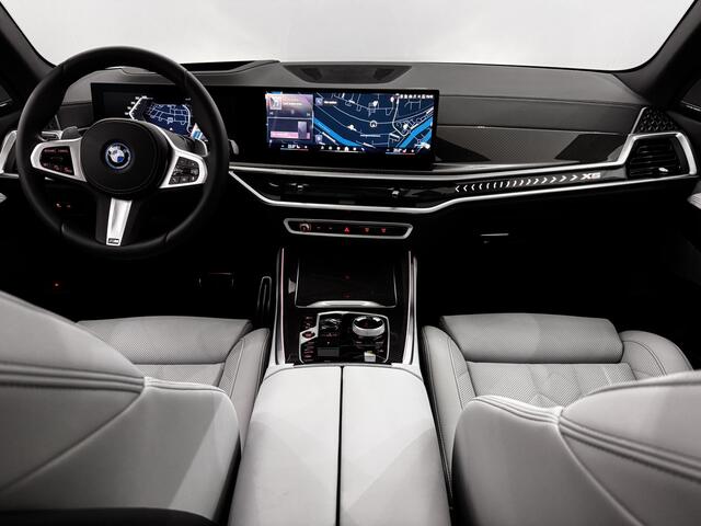 BMW X5 xDrive50e M-sport Skylounge Luxe leder, Pano, 360 Camera, IQ, Head-up display, Harman/Kardon, Memory stoelen, 2 jaar garantie