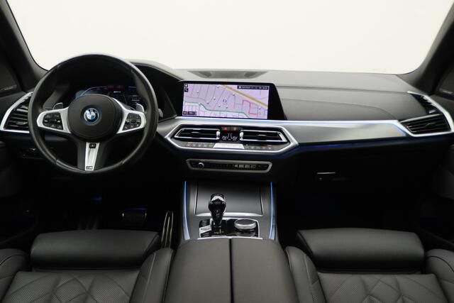 BMW X5 xDrive45e High Executive Panoramadak, 360° Camera, Head-Up, H&K, ACC, Luchtvering, Trekhaak, 21"