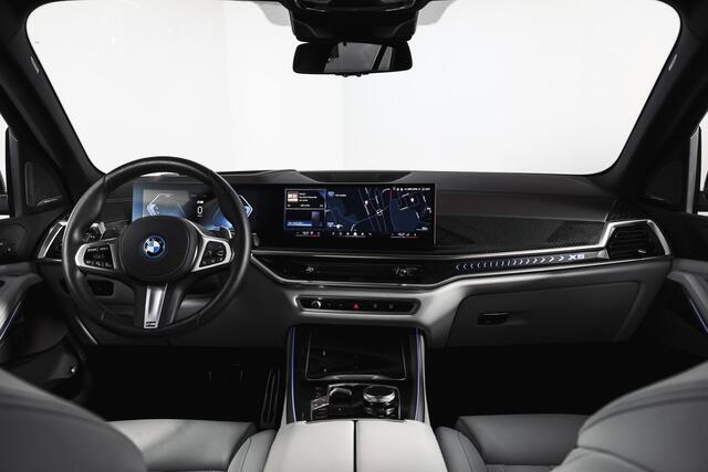 BMW X5 xDrive50e M Sportpakket Pro | Driving Assistant Pro | BMW Individual Leder | Glow Grille | Innovation Pack | Travel assist pack | S/K-Panodak | Adapt. Cruise | Memory stoelen | Stoelverw.+Ventilatie | Luchtvering | Ele 4662