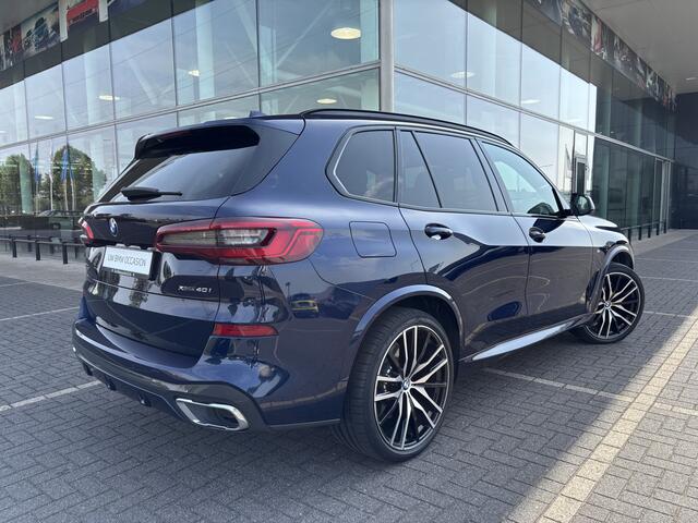 BMW X5 xDrive40i 7P. High Executive M Sport Automaat / Panoramadak / Trekhaak / Laserlight / Soft Close / Stoelventilatie / Parking Assistant Plus / Active Steering / Comfort Access /