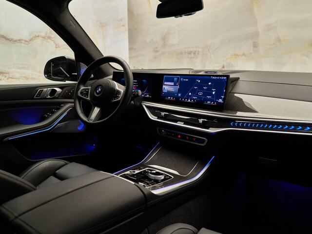 BMW X5 xDrive50e M Sport Pro, M stoelen, 4-wielbest., B&W, massage, CraftedClarity, pano, Merino, memory, 22", HUD, tr.haak, privacy