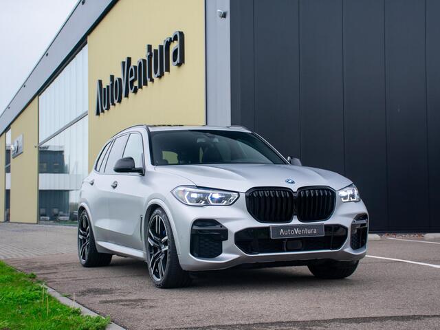 BMW X5 xDrive45e High Executive | M-sport | Hifi Sound | Schuif-/kantel Pano | Laser LED | Soft doorclose | Head-Up | Adapt. Cruise | Matt frozen gray wrap