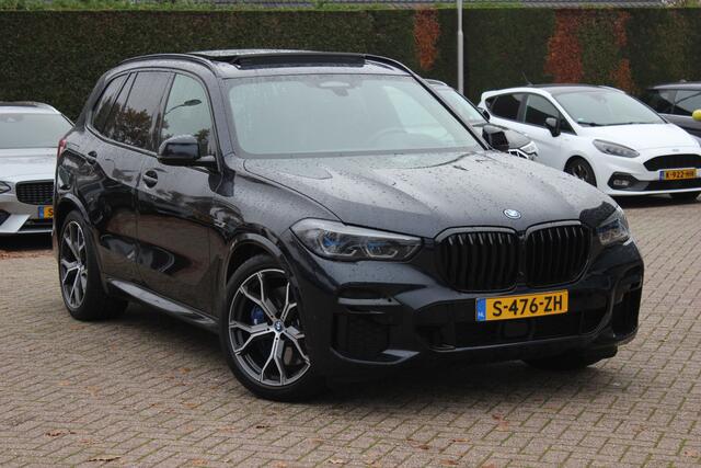 BMW X5 xDrive45e High Exe. M Sport / Trekhaak / Panoramadak / 360Camera / Head-up / Harman Kardon / 20'' / Laser LED / Dodehoek / ACC / Leder / Stoelventilatie / Stoelverwarming 4x / Stuurverwarming