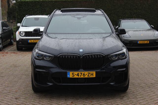 BMW X5 xDrive45e High Exe. M Sport / Trekhaak / Panoramadak / 360Camera / Head-up / Harman Kardon / 20'' / Laser LED / Dodehoek / ACC / Leder / Stoelventilatie / Stoelverwarming 4x / Stuurverwarming