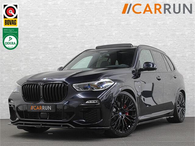 BMW X5 xDrive45e M-Sport | Panorama | 360 Camera | 96% SOH | ACC | Leder Indiv. | Laser-LED | Harman-Kardon | Rij-Assistent Pro | Memory | Head-Up | Trekhaak | 4-Zone Clima | Beker Koeling & Verwarming | Stuurverwarming | Comfortstoelen | Keyless-Entry | M-Gorde