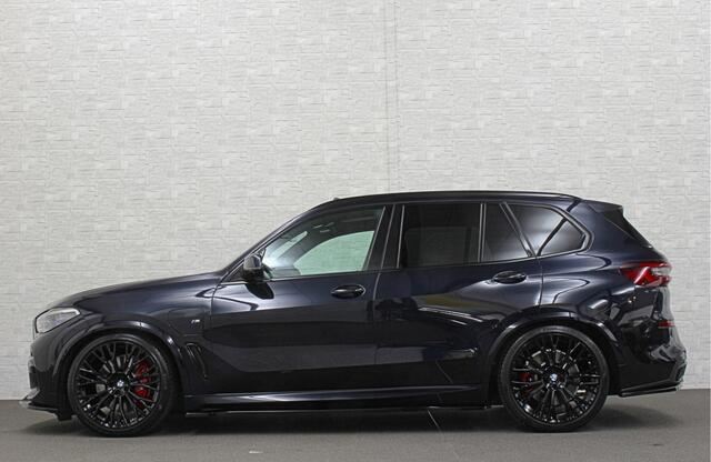 BMW X5 xDrive45e M-Sport | Panorama | 360 Camera | 96% SOH | ACC | Leder Indiv. | Laser-LED | Harman-Kardon | Rij-Assistent Pro | Memory | Head-Up | Trekhaak | 4-Zone Clima | Beker Koeling & Verwarming | Stuurverwarming | Comfortstoelen | Keyless-Entry | M-Gorde