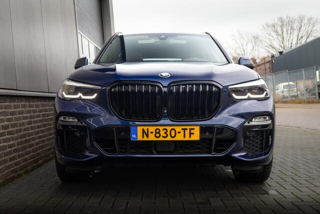 BMW X5 xDrive40i 340 pk High Executive M-Sportpakket / Pano-Dak/ H&K-Sound/ Comfort-Stoelen/ Stoel.Verw/ 360-Camera/ Led-Koplamp/ Trekhaak/ 22'' LMV