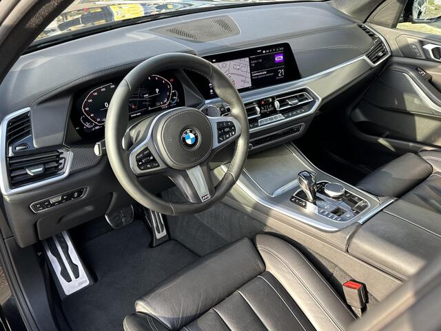 BMW X5 xDrive45e High Executive M-sport | Pano | 22inch | Zwart/Zwart | 360