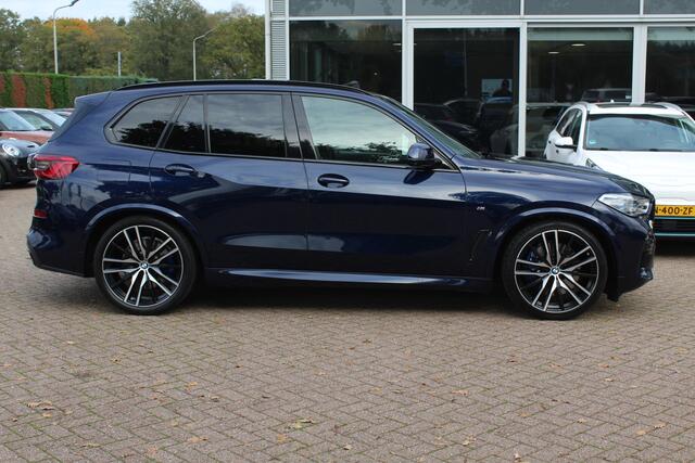 BMW X5 xDrive40i High Exe. M Sport / Panoramadak / 360Camera / Head-up / Achterasbesturing / Laser LED / Softclose / 22'' / Harman Kardon / Stoelventilatie / Stoelverwarming 4x / DAB / Dodehoek / ACC
