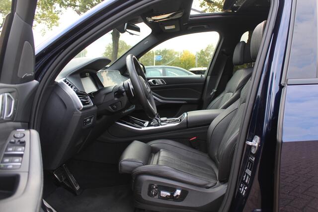 BMW X5 xDrive40i High Exe. M Sport / Panoramadak / 360Camera / Head-up / Achterasbesturing / Laser LED / Softclose / 22'' / Harman Kardon / Stoelventilatie / Stoelverwarming 4x / DAB / Dodehoek / ACC
