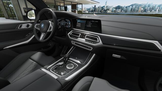 BMW X5 45e 394PK X-drive M-Sport / skylounge / carbon / laser / 360°