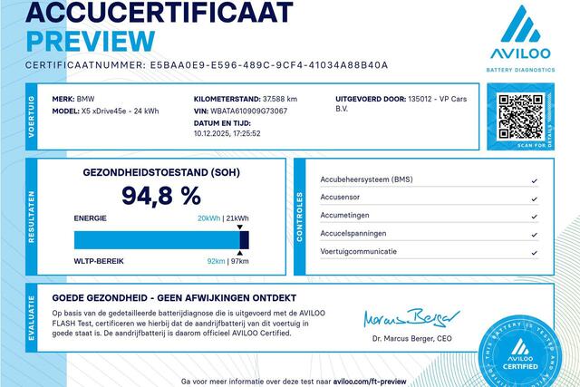 BMW X5 xDrive45e High Executive | M sport