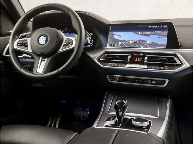 BMW X5 xDrive45e M Sport High Executive 395Pk Automaat (PANORAMADAK, LUCHTVERING, ARMSTEUN VERWARMD, HEAD-UP DISPLAY, COMFORTSTOELEN MET GEHEUGEN, SOFT CLOSE, 360 CAMERA, HARMAN/KARDON, STUURWIEL VERWARMD, ADAPTIVE CRUISE, NIEUWSTA
