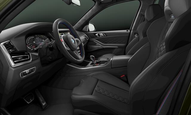 BMW X5 M Competition, Sonderlackierung, pano Sky Lounge, H/K, carbon, Merino, memory, sp.uitlaat, privacy