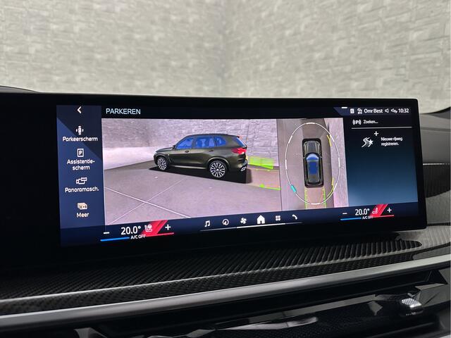BMW X5 50e M-Sport Pro | Panorama | 360 Camera | ACC | Carbon | Individual Leder | Trekhaak | Head-Up | Keyless-Entry | Harman-Kardon | Stoelverwarming V+A | Memory | Stuurverwarming | 22 inch | Iconic-Glow | M-Gordels | ISO-Glas | Zonwering | Beker Clima | Stan