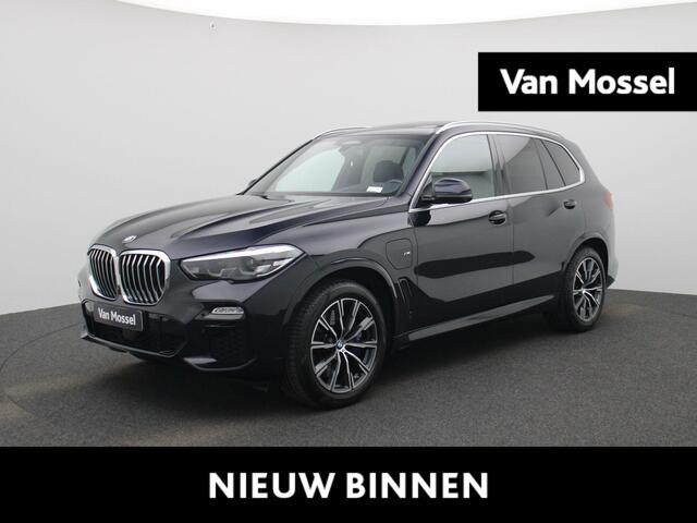 BMW X5 xDrive45e High Executive | Elektr. bed. achterklep | Climate Control / ECC | Open dak schuif/kantel | Licht metalen velgen 20 inch | Trekhaak inklapbaar | Cruise control Adaptive | Navigatie | Lederen bekleding | Elektrisch verst. stoelen | Stoelverwarmin