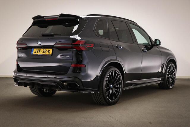 BMW X5 xDrive50e | PANORAMADAK | ACHTERBANKVERWARMING | INDIVIDUAL VOLLEDER MERINO | HEAD UP | 360 CAMERA | MAXTON | 22"