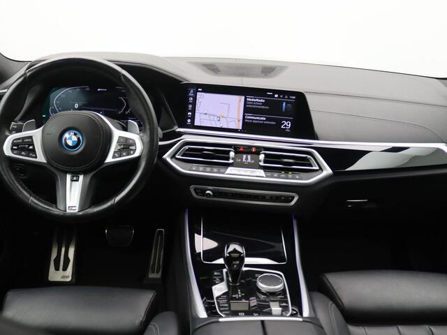 BMW X5 xDrive45e High Executive 394PK Aut. SOH 96%, 22" velgen, M-Sport, Laserlicht, Head-up, Keyless, Panoramadak, Elektr. Achterklep, Keyless, Adaptieve Cruise Control