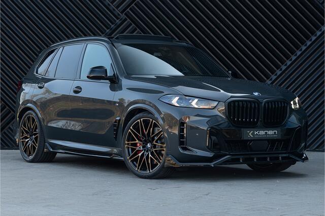 BMW X5 xDrive50e LCI M-sport Pro ACC Pano M Seats Massage Stoelvent. Luchtvering Skyloun, Head Up 360 Kristal HarmanK Trekhaak
