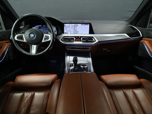BMW X5 xDrive45e M Sport [LUCHTVERING, SCHUIFKANTELDAK, APPLE CARPLAY, MEMORY SEATS, CAMERA, ADAPTIVE CRUISE, STOELVERWARMING, ELEK. ACHTERKLEP, NAVIGATIE, NIEUWSTAAT]