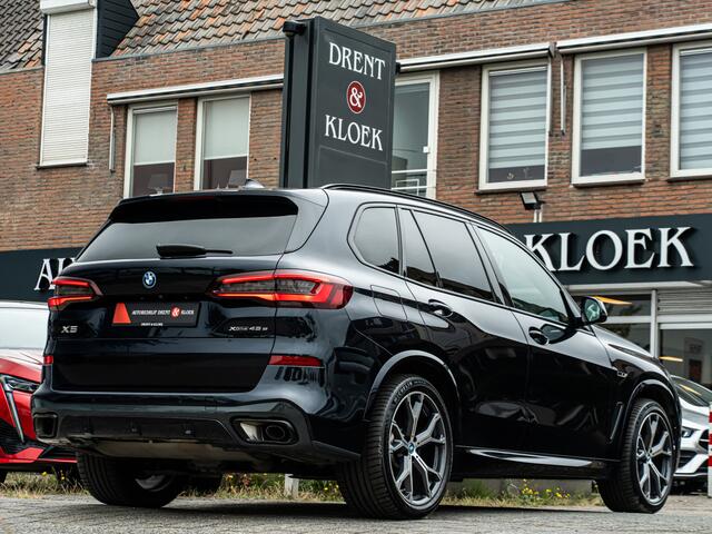 BMW X5 xDrive45e High Exe M-Sport PANO 360 CAMERA LASER HUD 21 INCH STOELVER EN KOEL BOMVOL!!