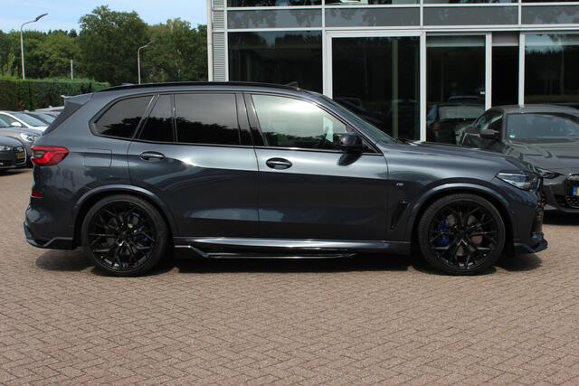 BMW X5 xDrive45e High Exe. M Sport / Trekhaak / Panoramadak / 360Camera / Head-up / Softclose / Keyless / 22'' / Harman Kardon / Luchtvering / Stoelventilatie+Verwarming / Luxe Leder / Dodehoek / DAB / ACC