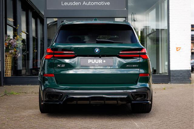BMW X5 xDrive50e M-Competion British Racing Green - Skylounge - SoftClose - Trekhaak