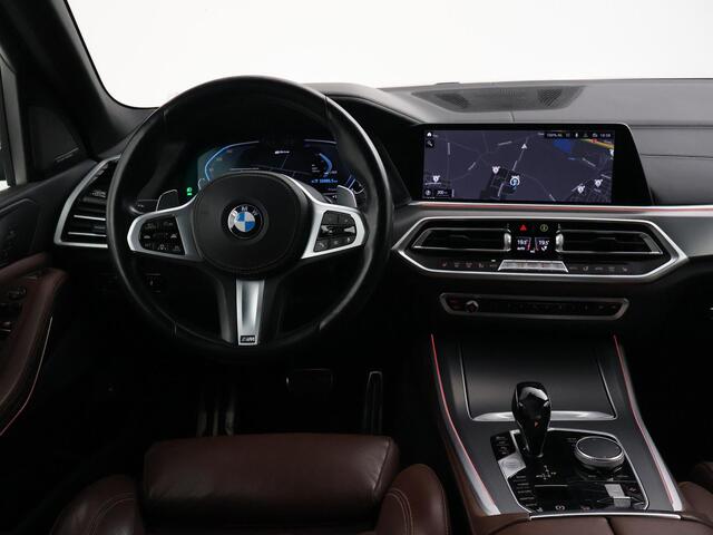 BMW X5 xDrive45e 394 PK H.E. M-SPORT + LUCHTVERING | ADAPTIVE CRUISE | PANORAMA | 360 CAMERA | 22 INCH