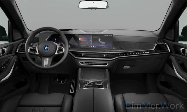 BMW X5 xDrive50e M-Sport Pro M-zetels Pano Trekh ACC 360 HUD H/K Carbon Alc-hemel