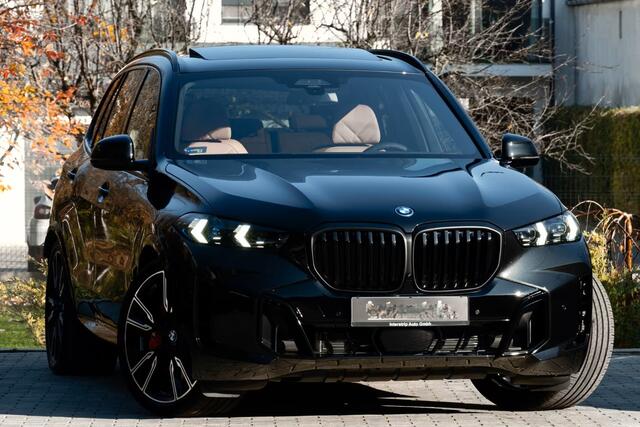 BMW X5 xDrive50e M-SPORT Pro ** LED, COGNAC LEDER, NAVI+, PANO, DR.ASS+, TREKH, 22-invh LMV, LUCHT ** Ex BMW - UNFALLFREI ** ** INFORMEER OOK NAAR ONZE AANTREKKELIJKE FINANCIAL-LEASE TARIEVEN **