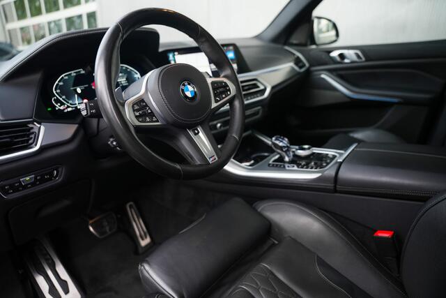 BMW X5 xDrive45e 394 pk High Executive M-Sport /Pano-Dak /Night Vision /Laser /HUD /H&K /360° Camera / M-Sportstoelen/ Stoelventilatie /Soft-Close /Luchtvering/ 22''LMV