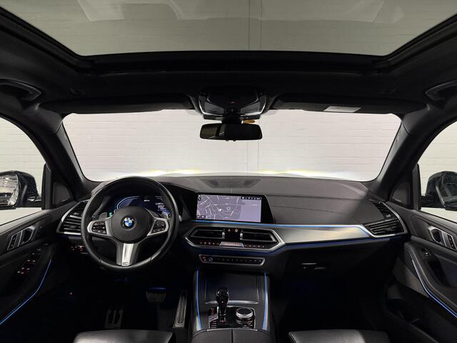 BMW X5 xDrive45e High Executive M-Sport | Luchtvering | Adapt. cruise | Open dak | Trekhaak | Laser | 360 Camera | Memory | Harman/Kardon