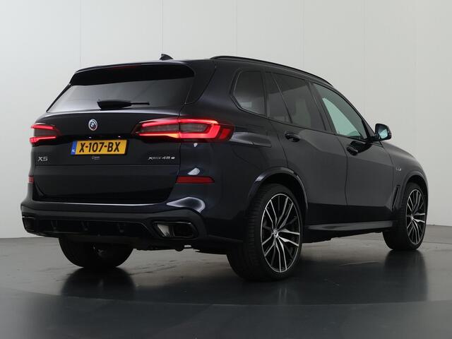BMW X5 xDrive45e High Executive M Sport | SOH 91,3% | Elek. Trekhaak | Luchtvering | Panoramadak | Harman/Kardon | Cruise Control Adaptief | Lederen bekleding | Elek. Stoelen met Geheugen | Elek. Achterklep | Apple Carplay/Android Auto | Keyless Entry/Go | – foto 2