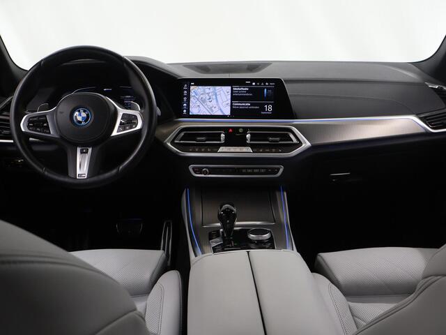 BMW X5 xDrive45e High Executive M Sport | SOH 91,3% | Elek. Trekhaak | Luchtvering | Panoramadak | Harman/Kardon | Cruise Control Adaptief | Lederen bekleding | Elek. Stoelen met Geheugen | Elek. Achterklep | Apple Carplay/Android Auto | Keyless Entry/Go | – foto 9
