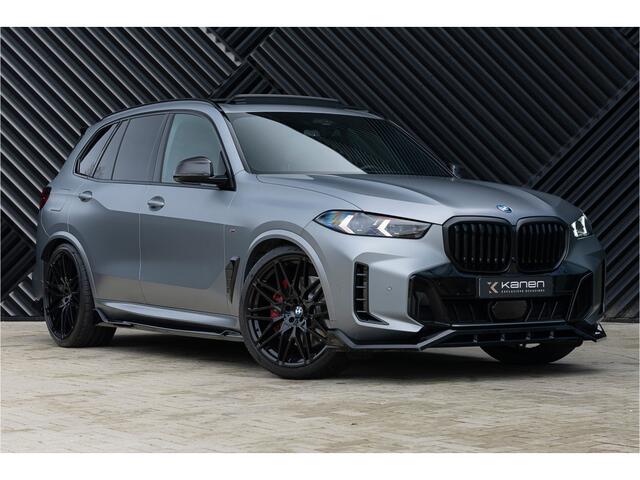 BMW X5 xDrive50e LCI M-sport Pro ACC Pano Trekhaak Head-up M Seats Massage Stoelventilatie Harman Kardon Individual Frozen Grey