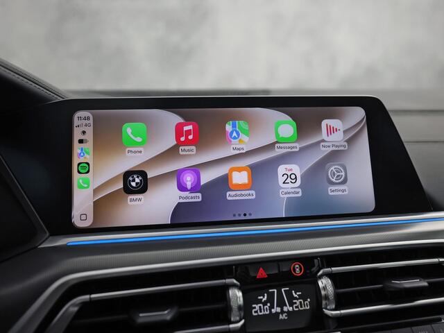 BMW X5 xDrive45e M Sport High Executive 394Pk Automaat (PANORAMADAK, M PAKKET, LUCHTVERING, COMFORTSTOELEN, HEAD-UP DISPLAY, LASER LED, 360 CAMERA, HARMAN/KARDON, ADAPTIVE CRUISE, NIEUWSTAAT)