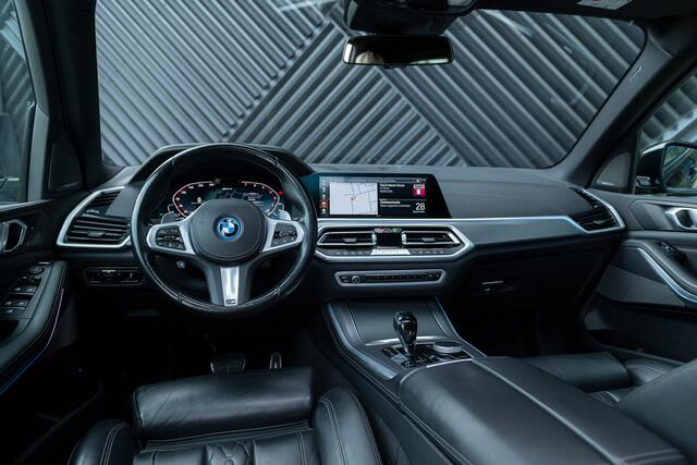 BMW X5 xDrive45e Luchtv. Pano Laserlicht HUD HK 360 Trekhaak Achterasbest. Merino M Sport