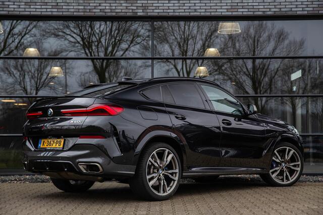 BMW X6 M50i High Executive , BMW-laser, Trekhaak, Harman Kardon, Bekerverwarmer/verkoeler, Panoramadak