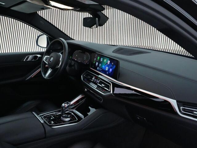 BMW X6 xDrive40i High Executive |M Sport|Org. NL auto|HUD|pano|meesturende achteras|laser|memory|Harman Kardon|softclose|stoelventilatie|luchtvering|stoelverwarming|stuurwielverw.|22 inch|