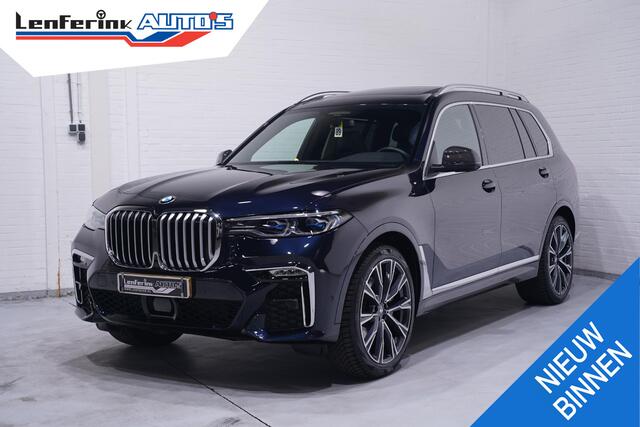 BMW X7 xDrive40i M Sport NAP M Stoelen Carbon spiegels Leder dashbord Massage Standverwarming Bowers & Wilkins Night Vision Rijklaar Trekhaak Panodak