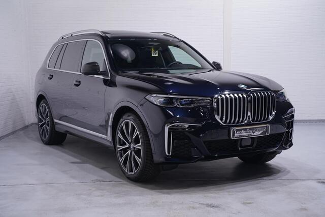 BMW X7 xDrive40i M Sport NAP M Stoelen Carbon spiegels Leder dashbord Massage Standverwarming Bowers & Wilkins Night Vision Rijklaar Trekhaak Panodak