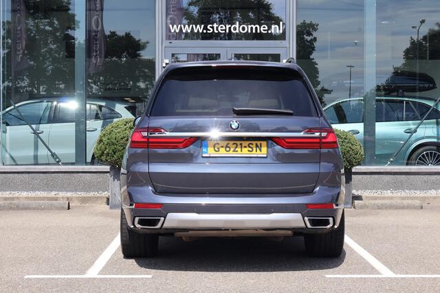 BMW X7 xDrive40i 6p. l 340 PK l Panodak l LASER l Head-up l Soft close l 3500 Ahw gewicht l Memory l B & W l 360 Camera l Stuurverw. l Stoelverwarming l Adaptive Cruise controle l Wegklapbare trekhaak l